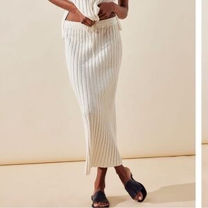 Free people Midi Skirt Ivory